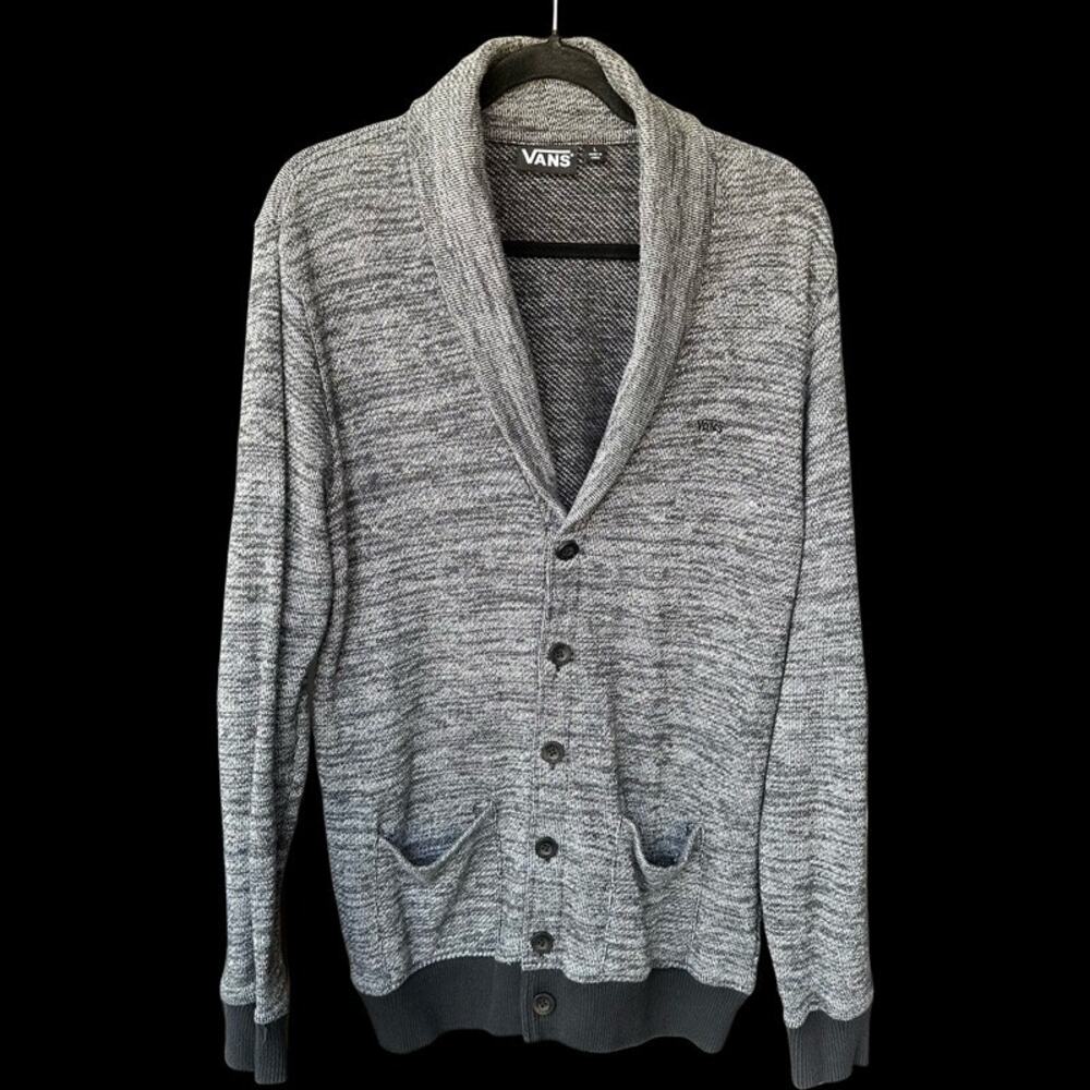 VANS cardigan sweater. Size Large